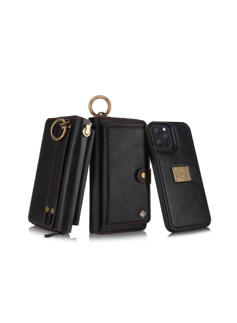 Loquat Flip Cover Leather Protective Mobile Phone Case - Image 1