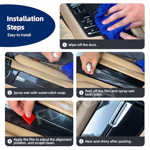 FDAIUN for 2025 Audi A5/S5 PPF Precut 8.5Mil Car Paint Protective Film TPU HD Film Scratch Protector Interior Accessories - Image 4