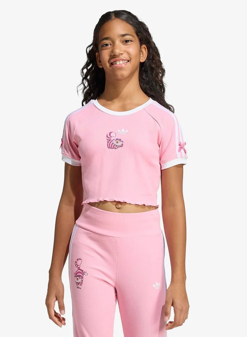 adidas Originals Youth Disney Slim Cropped T-Shirt