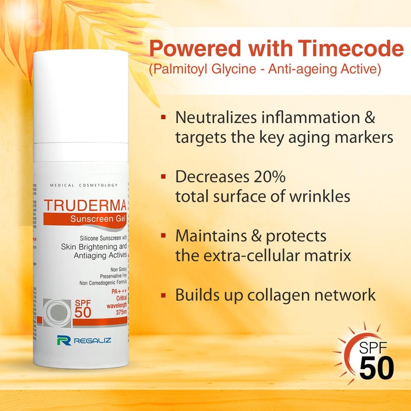 Regaliz Truderma Silicone Sunscreen Gel Spf 50  Broad Spectrum Uva  Uvb Protection  50Gm All - Image 5