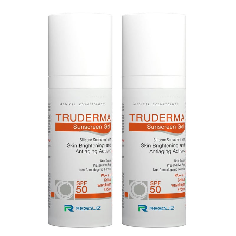 Regaliz Truderma Silicone Sunscreen Gel Spf 50  Broad Spectrum Uva  Uvb Protection  50Gm All - Image 2