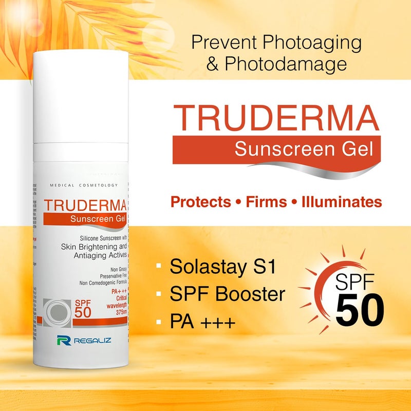 Regaliz Truderma Silicone Sunscreen Gel Spf 50  Broad Spectrum Uva  Uvb Protection  50Gm All - Image 3