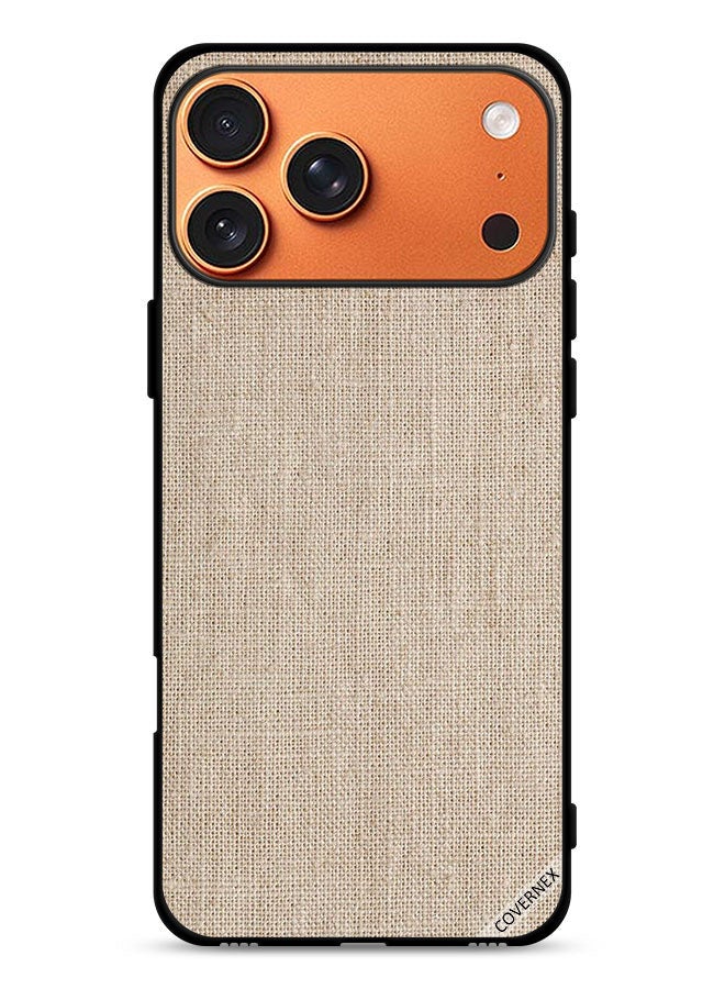 Covernex Apple iPhone 17 Pro Max Protective Case Cover Cloth Texture - Image 1