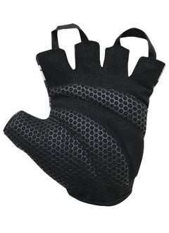 Kobo Wtg-24 Lycra-Spandex Gym Gloves, Large (Black)  - Image 3