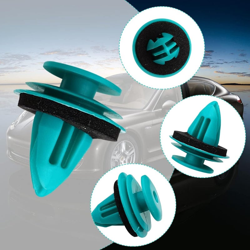 TOPCNOEM 100Pcs Door Trim Panel Retainer Clips Compatible with Toyota Tacoma Sienna Cruiser Avalon Corolla Camry Tundra Sequoia Matrix Prius RAV4 Lexus Scion Land, 1Pcs Fastener Remover 90467-10188 - Image 5