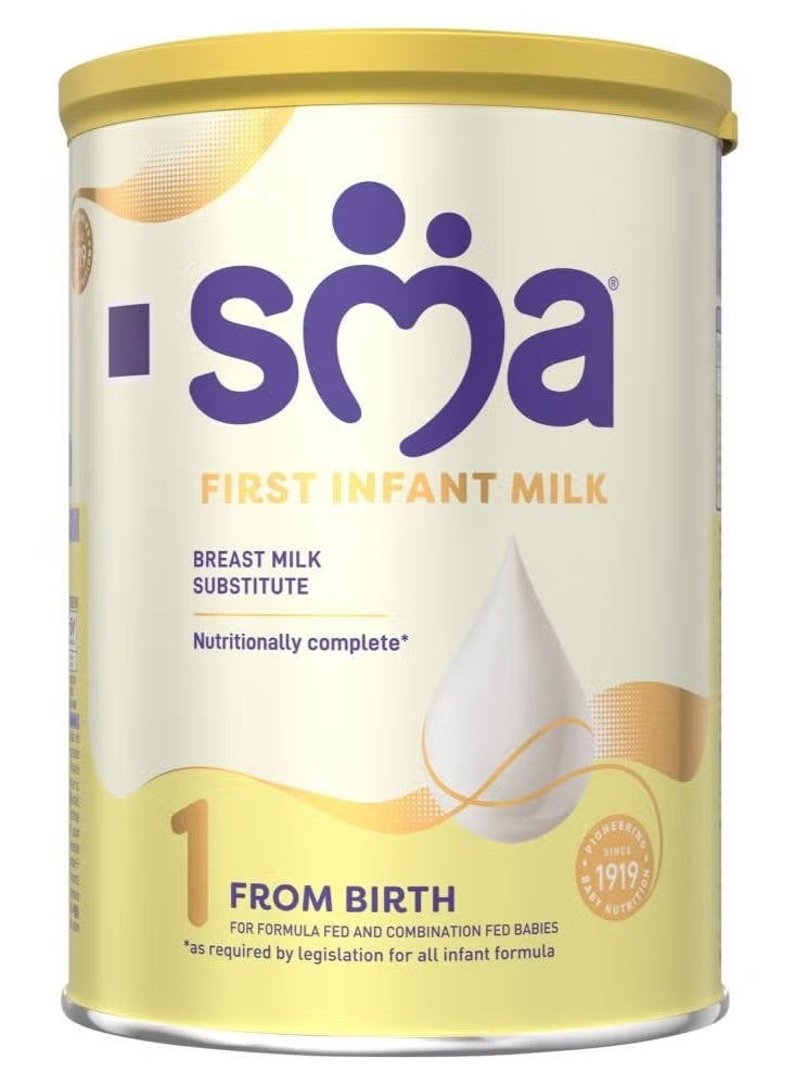 SMA First Infant Milk Powder Stage1 From Birth 800grams - Image 1