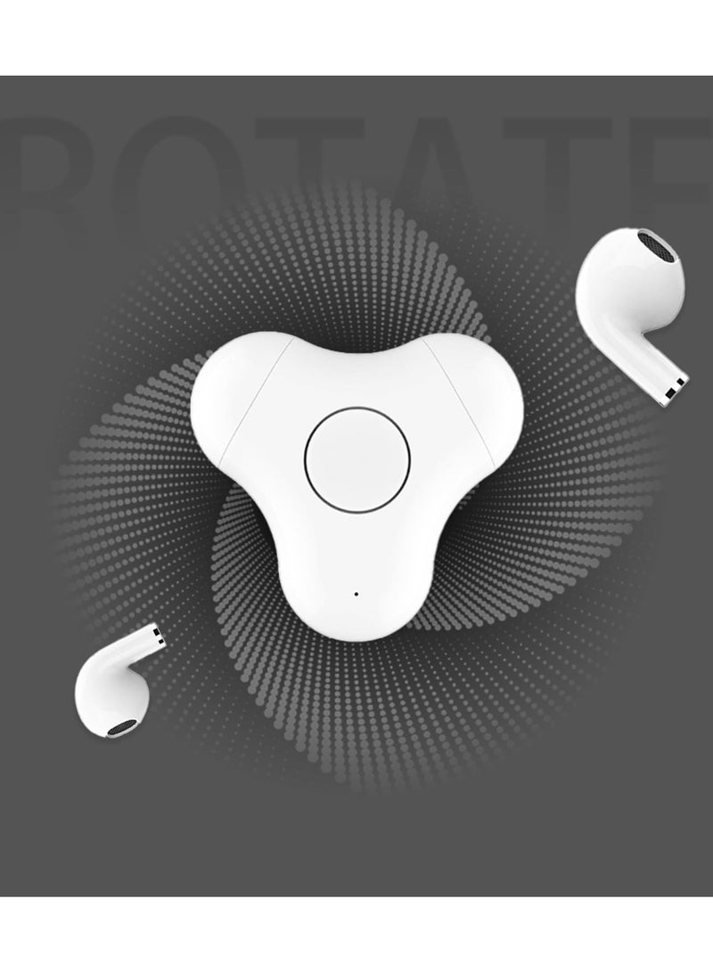 Bluetooth 5.3 Headphones, Gyroscopic Earbuds Touch Control Earphones with Wireless chaging Waterproof Bluetooth Headset Built-in Mic Earbuds Noise Isolating Headphones for Running Workout - Image 1