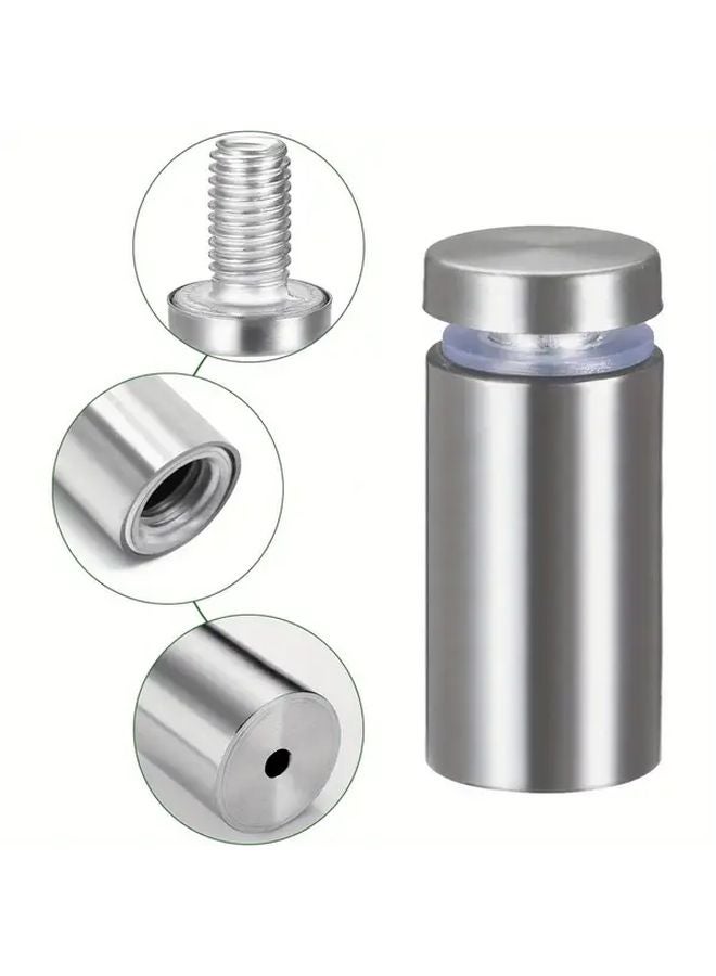 20 Pack 12x25mm Stainless Steel Wall Spacers Rust Resistant Mounting Screws - Image 4