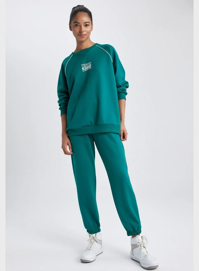 DeFacto Crew Neck Sweatshirt