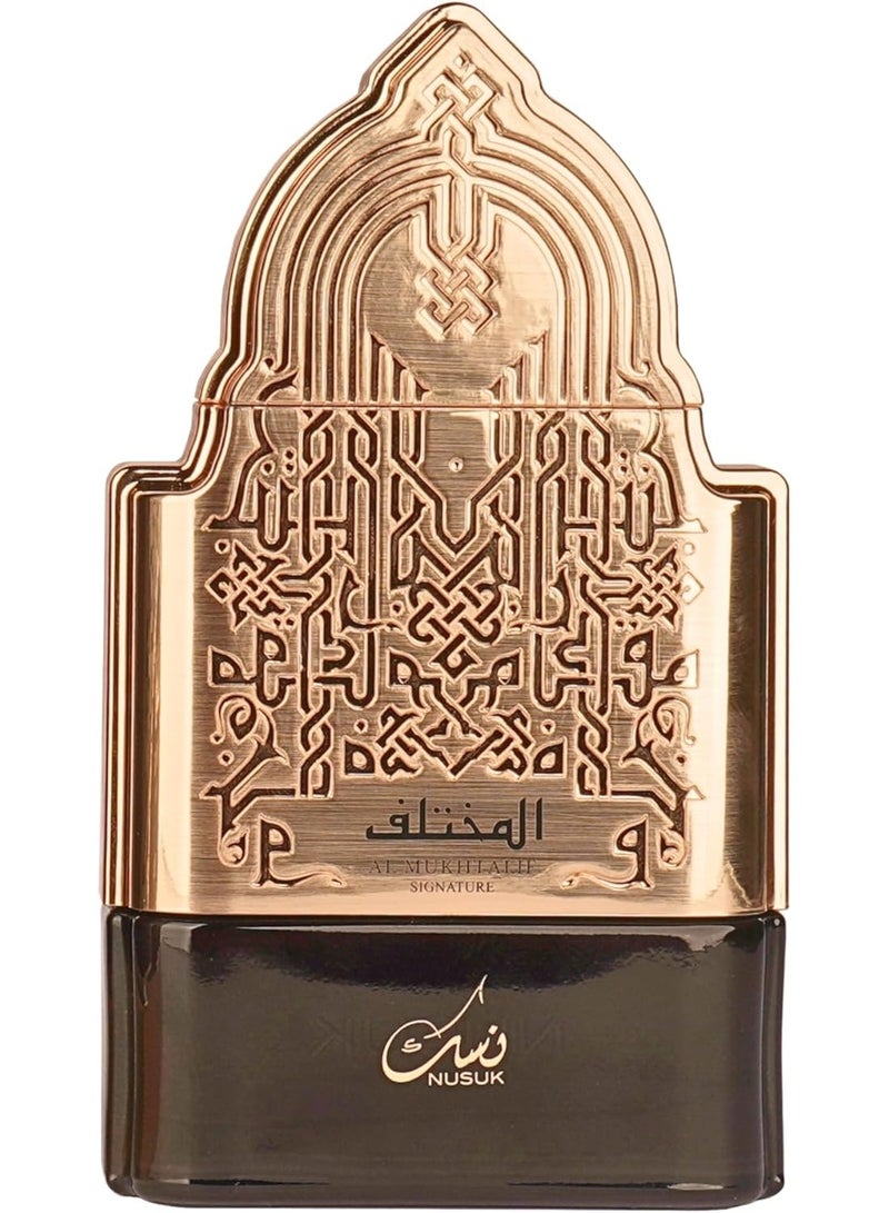نسك عطر نوسوك المختار سيجنتشر إكسترا دي بارفان للرجال | عطر فاخر يدوم طويلاً | رائحة رجولية جريئة وراقية | 100 مل - Image 2