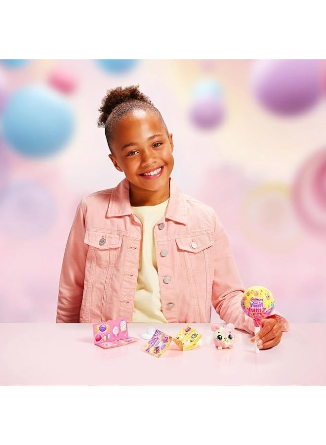 Cookeez Makery Yum Yumz Series-3 - 01 Pcs – Sweet Scented Surprise Plush Collectible Pet in Ice Cream Cone - Image 2