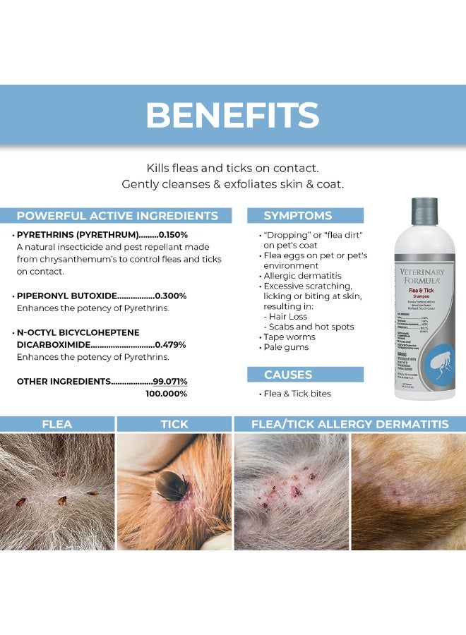 سينرجي لابس  شامبو سينيرجي لابز للكلينيكال كير لمكافحة البراغيث والقراد 473 مل - Image 3