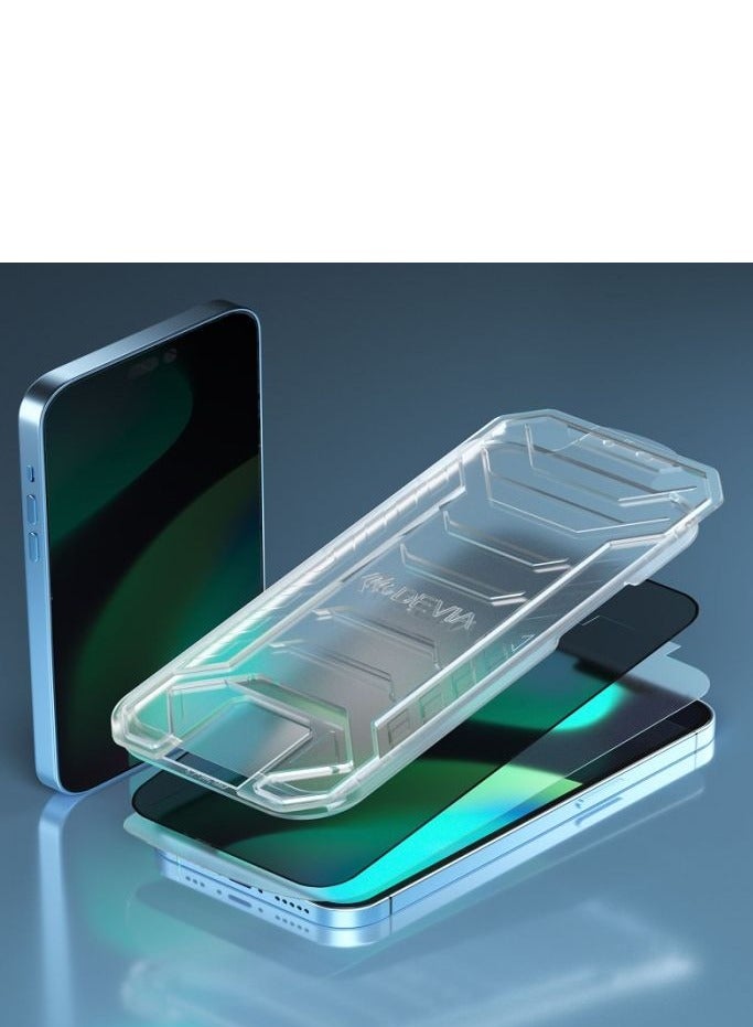 ديفيا حماية شاشة ايفون 14 بلس لقافه من ديفيا يضمن لك حماية الشاشة من الخدوش والصدمات مع خصوصيتك الشخصية. بفضل الزجاج المقوى مرتين ويدعم التمييز السريع على بصمة الاصبع - Image 4