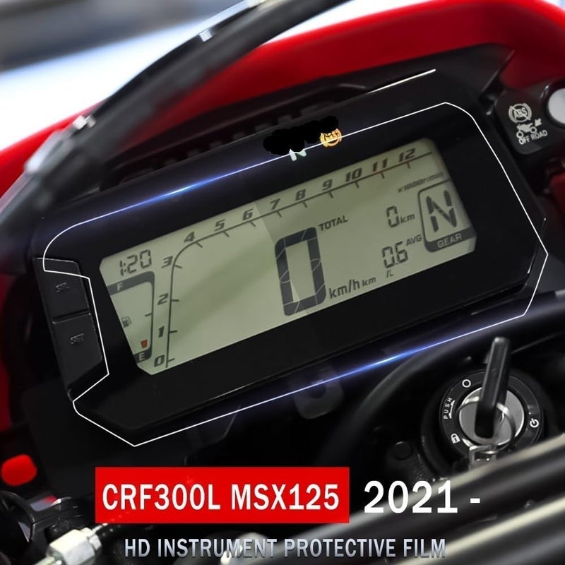 DEMULAX Motorcycle Dashboard Protection Film - Image 2