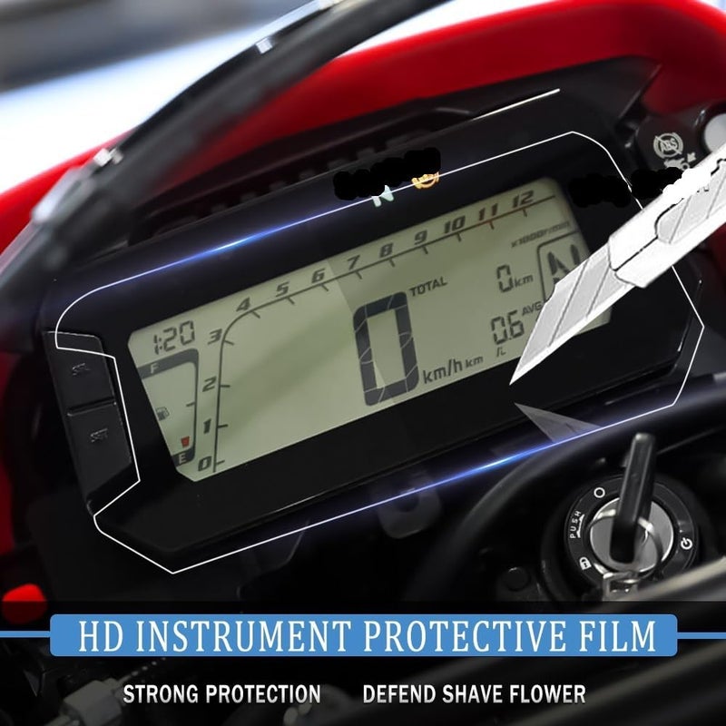 DEMULAX Motorcycle Dashboard Protection Film - Image 3