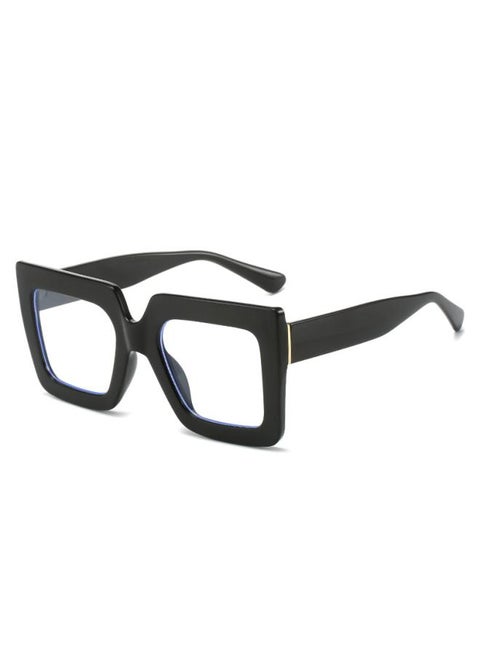 Explosive Large Frame Blu-ray Glasses Ladies Fashion Thick Square Computer Glasses Simple Frame Eyes