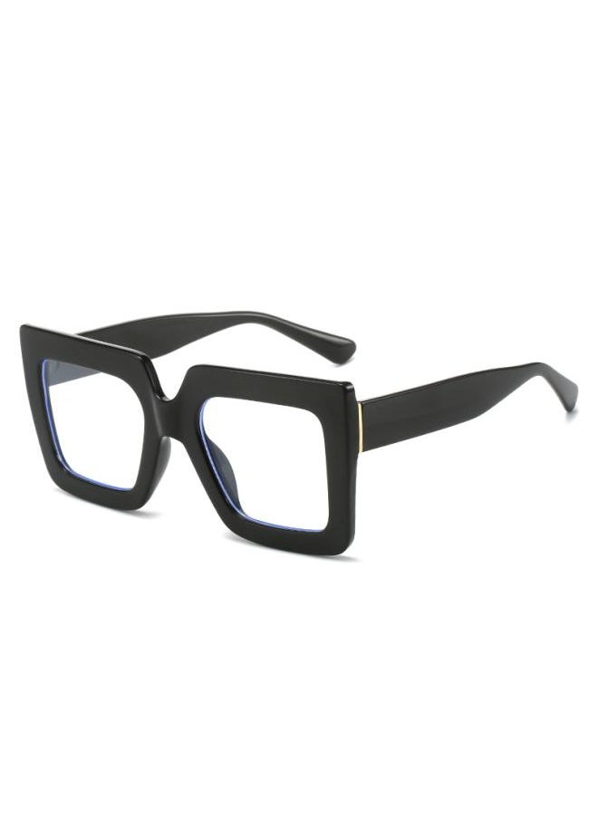 Generic - Explosive Large Frame Blu-ray Glasses Ladies Fashion Thick Square Computer Glasses Simple Frame Eyes - Image 1