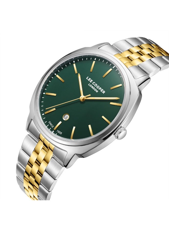 Lee Cooper ساعة يد معدنية للرجال LC08255.270 - 41 مم - Image 2
