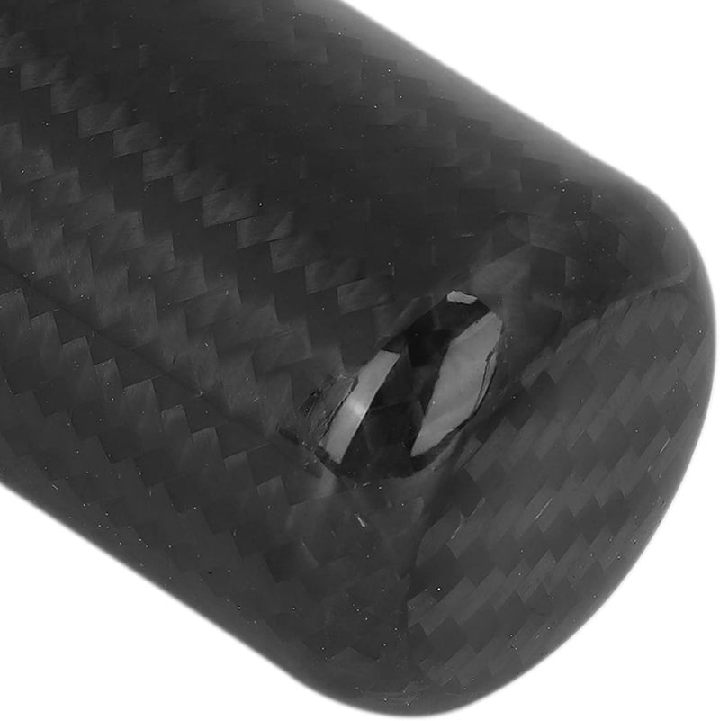 Carbon Fiber Shift Knob, Universal Gear Stick Shifter with 3 Threaded Adapters, Black - Durable Metal Construction, Easy Installation, Compatible with Manual and Automatic Cars - Image 2
