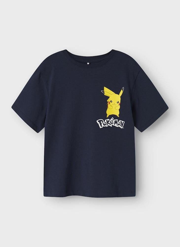 NAME IT Youth Pokemon Crew Neck Top - Image 1