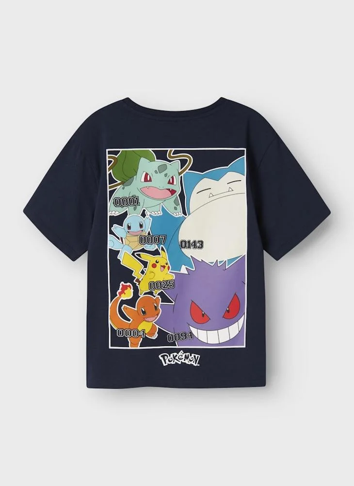 NAME IT Youth Pokemon Crew Neck Top