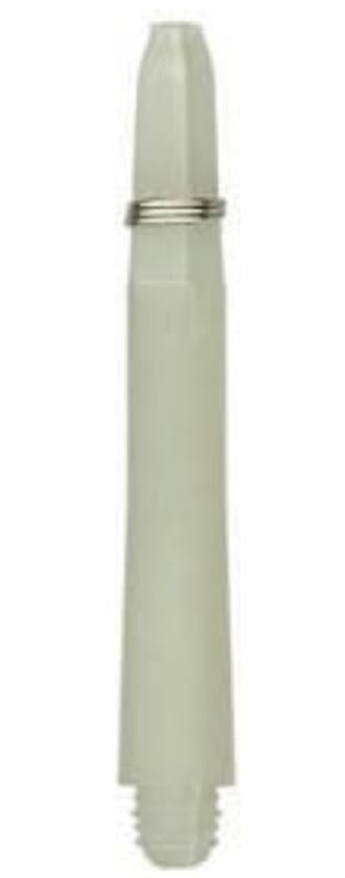 US Darts White Nylon Plus (Tite Grip) Dart Shafts with Stem Rings- 3 Sets (9 shafts), 2BA Short Length - Image 5