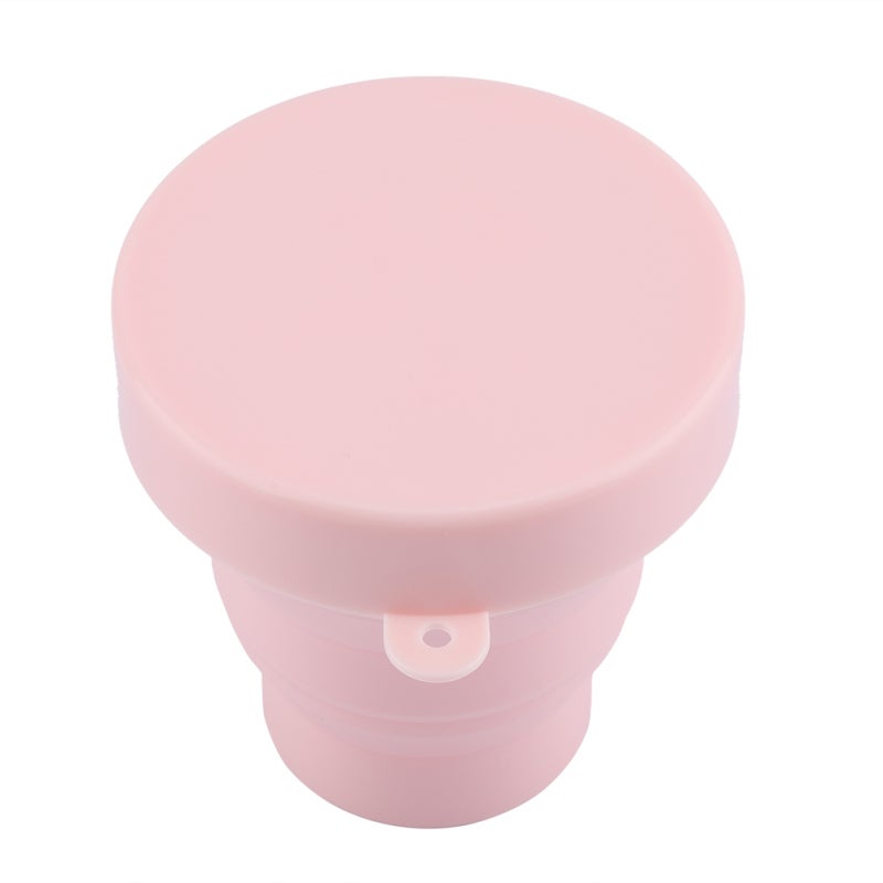 Foldable Silicone Cup: 1 Portable, Lightweight Design - With Protective Cover for Hiking, Camping, Travel Outdoor Use - Image 4