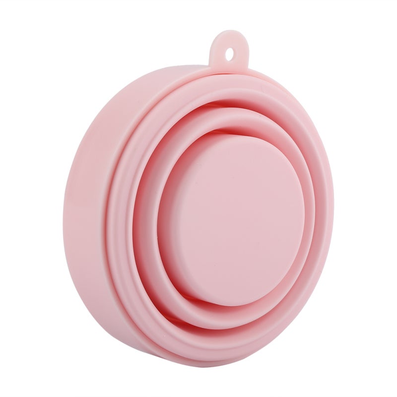 Foldable Silicone Cup: 1 Portable, Lightweight Design - With Protective Cover for Hiking, Camping, Travel Outdoor Use - Image 5
