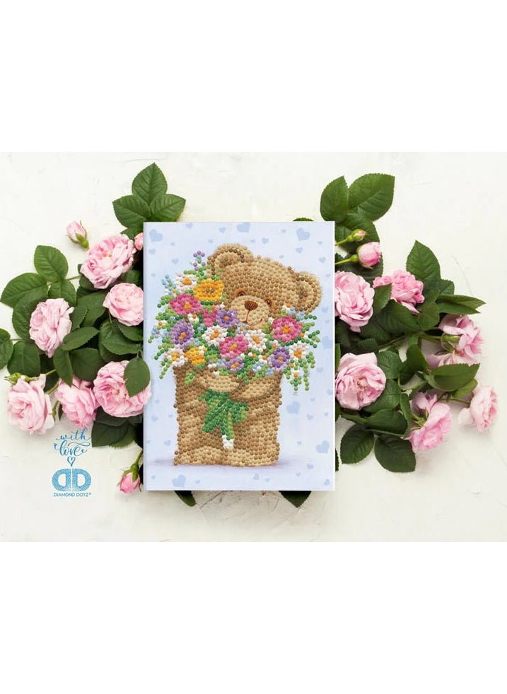 Diamond Dotz - GREETING CARD BUNCH OF LOVE 12.6 X 17.7 - Image 1