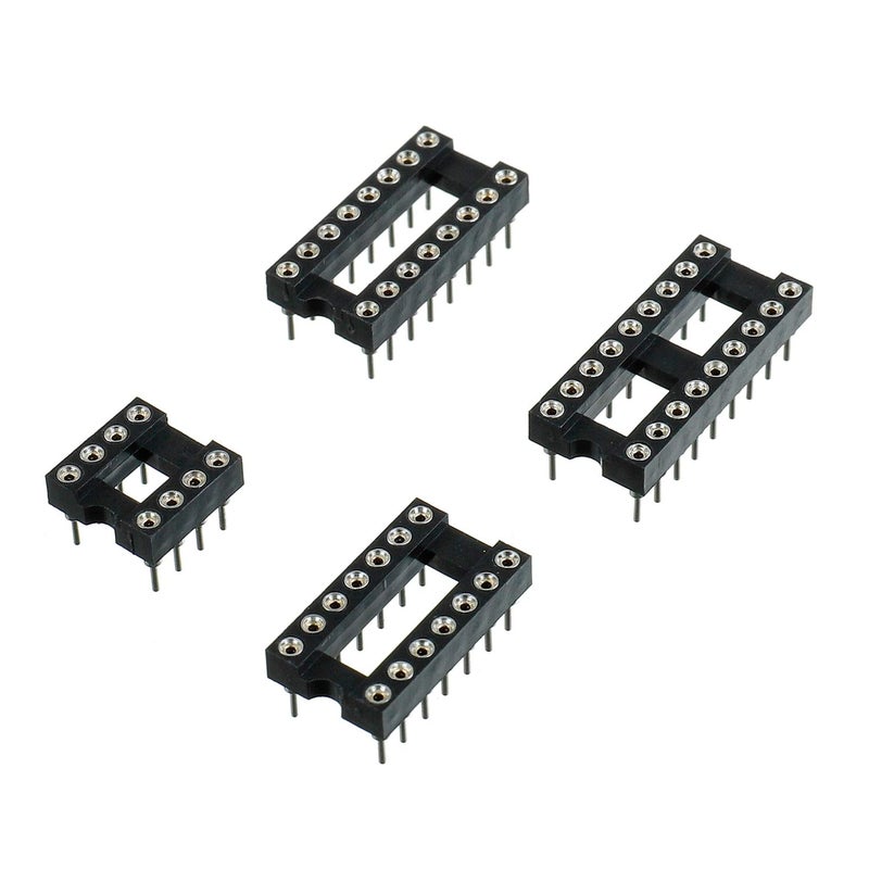 BOJACK 12 Values 120 Pcs Opamp Timer Darlington Phototcoupler LM324 LM339 ULN2003AN ULN2803APG LM358P LM386 LM393 NE5532P NE555P UA741CN JRC4558D PC817 IC Assortment Kit - Image 3