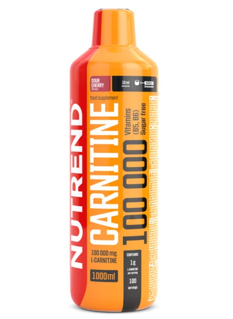 Nutrend Carnitine 100000, 1000 ml, Sour Cherry