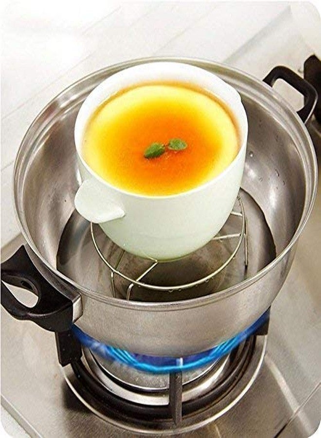 Siddhi Home Kitchenware Stainless Steel Hot Pot Stand - Set of 5 - Image 3