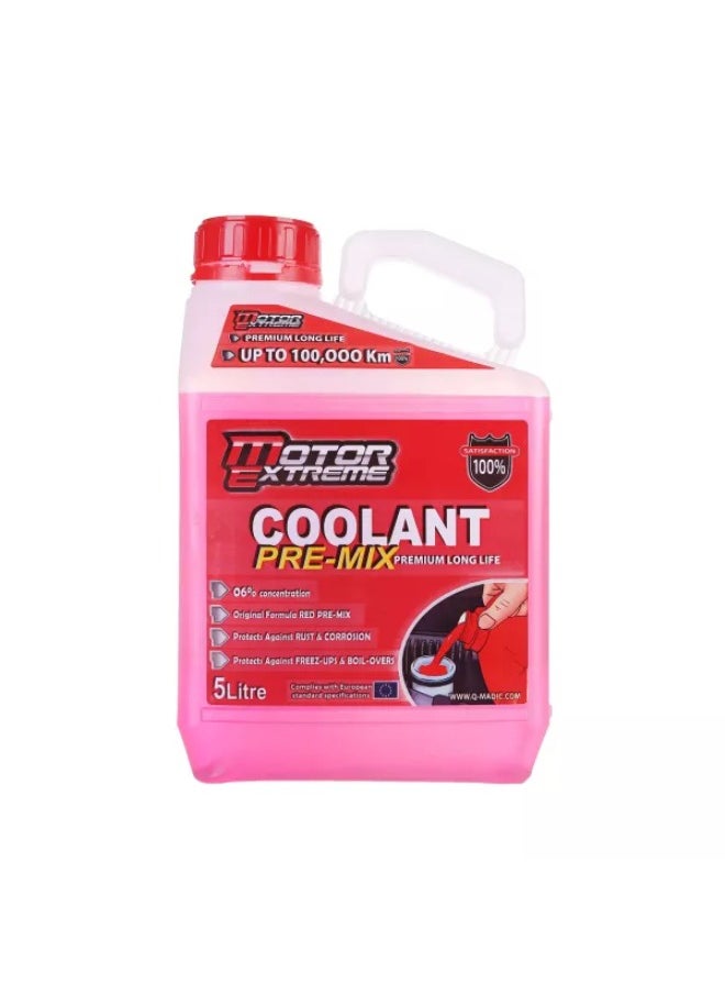 Motor Extreme Motor Extreme Radiator Water Red 6% 5L 