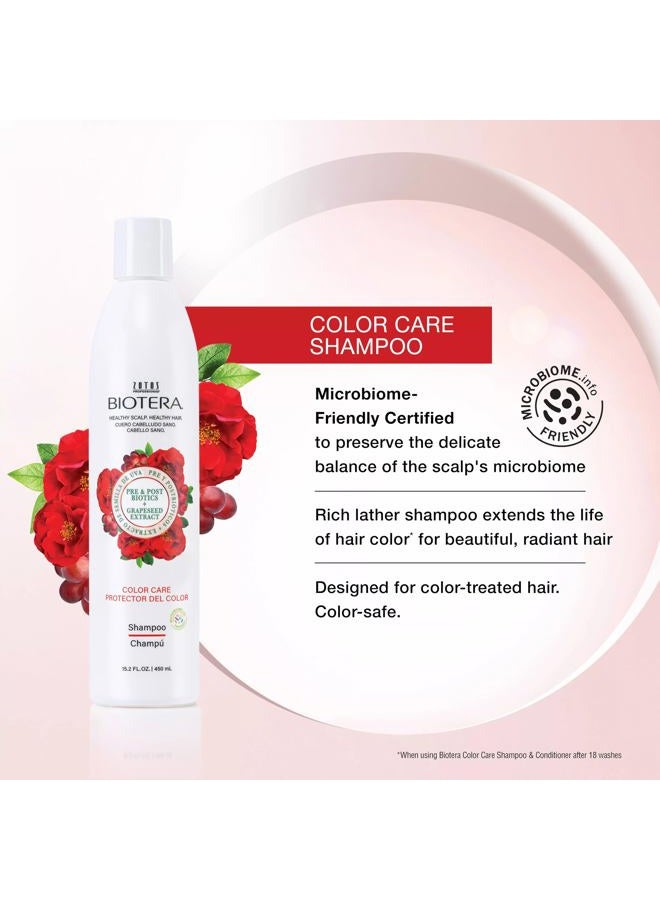 Biotera Color Care Extending Shampoo | Protect Color-Treated Hair | Microbiome Friendly | 32 Fl Oz - Image 2