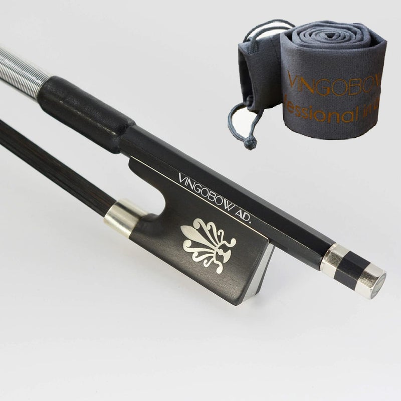 VINGOBOW Carbon Fiber Violin Bow 4/4 Size Rich Tone Concert Level High Cost-performance Fiddle Bow with Velvet Bag - Image 1