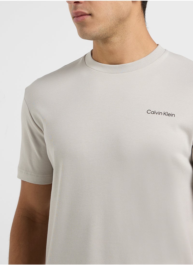 CALVIN KLEIN - Micro Logo T-Shirt - Image 1