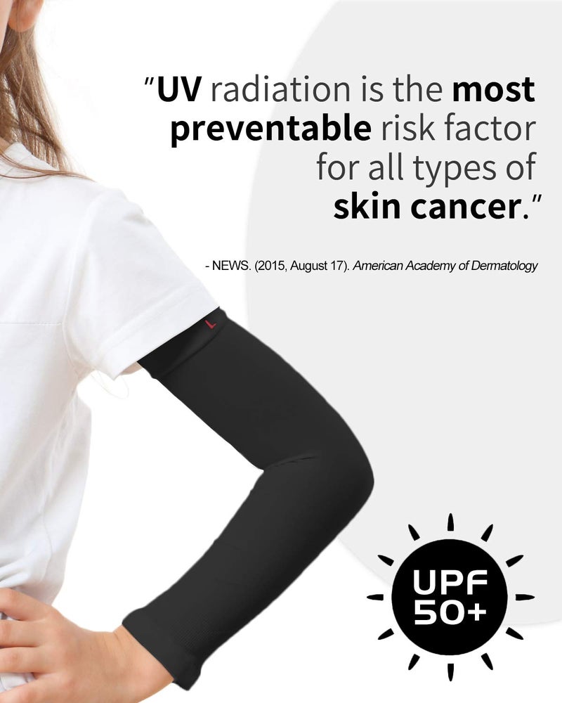Newbyinn Arm Sleeves for Kids, Toddlers 1 Pair/ 3 Pairs, Warmer Gloves UPF 50 UV Sun Protection Sleeves to Cover Arms - Image 2