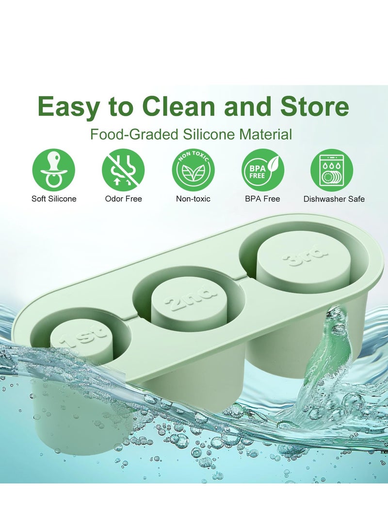 Ice Cube Tray for Stanley Cup Silicone Ice Cube Maker With Lid for 30-40oz Tumbler for Chilling Drinks Coffee Easy Fill and Release Ice Maker BPA Free - Image 5