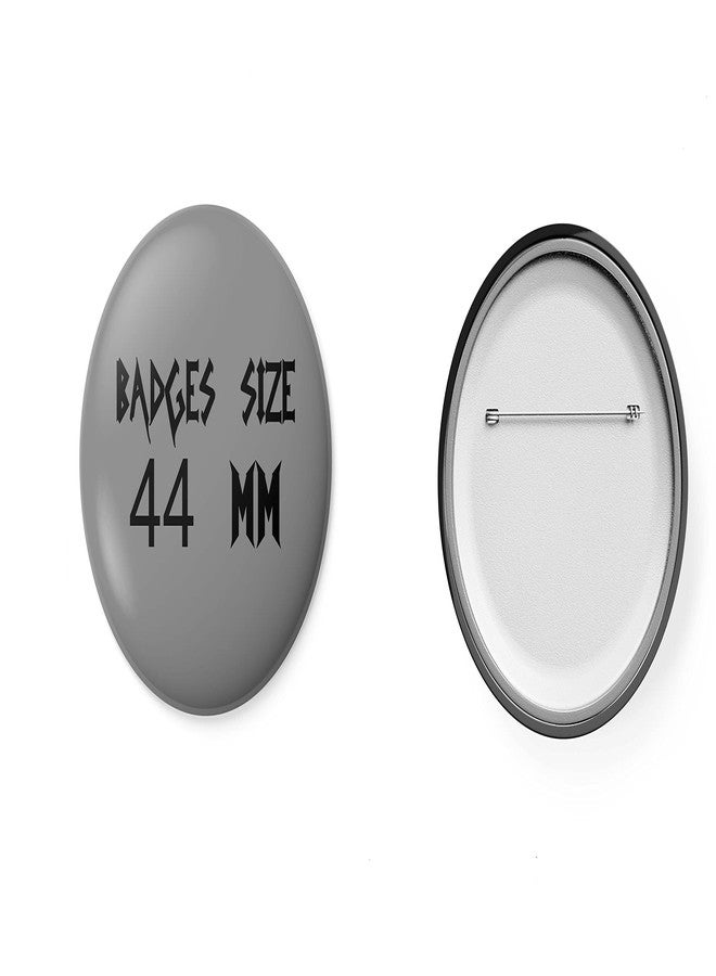 Hubops dandiya badge Round Pin Button Badge for Navratri Celebration garba dandiya Other Events dandiya night Badge (44mm pack of 6) - Image 3