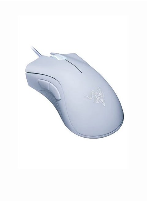 DeathAdder Essential Gaming Mouse with 6,400 DPI Optical Sensor - Mercury White