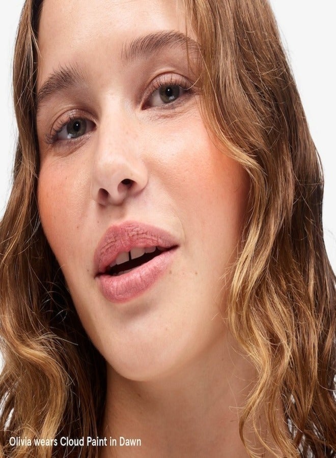 Glossier Cloud Paint Gel-Cream Blush, Dawn - sunny coral 10ml - Lightweight & Buildable Cheek Color - Image 5