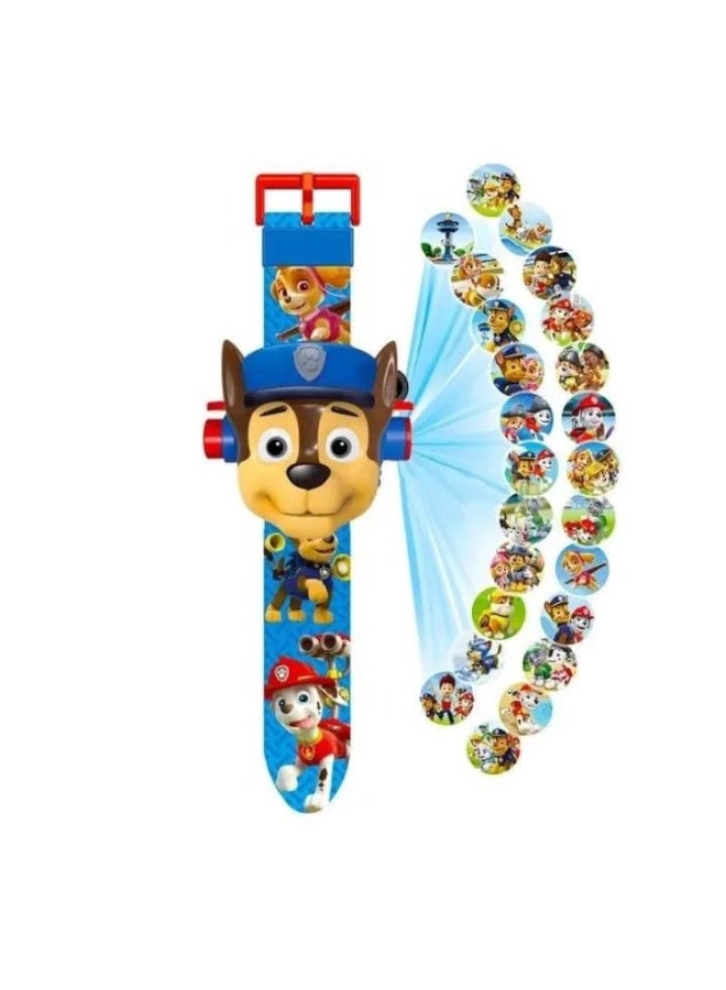 باو بترول ساعة عرض صور للأطفال من باو باترول – تصميم تشيس (Chase) - Image 1