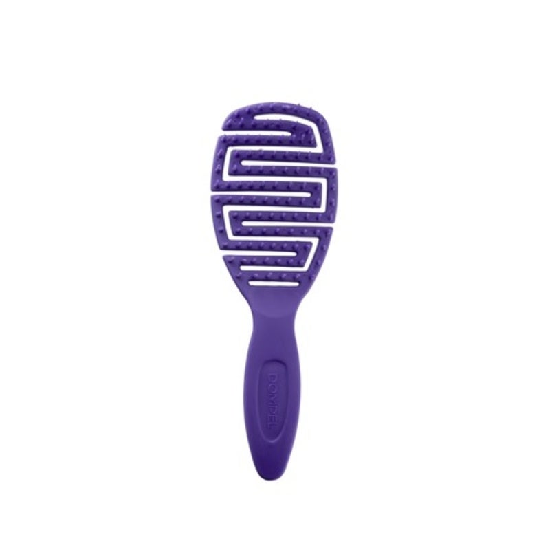 Dompel silicon brush all hair types/Purple