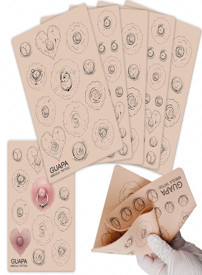 Guapa Micropigmentation Training Practice Pad – Realistic Silicone Skin for Tattooing and Permanent Makeup Professionals (Pink 2PCS) - Image 1