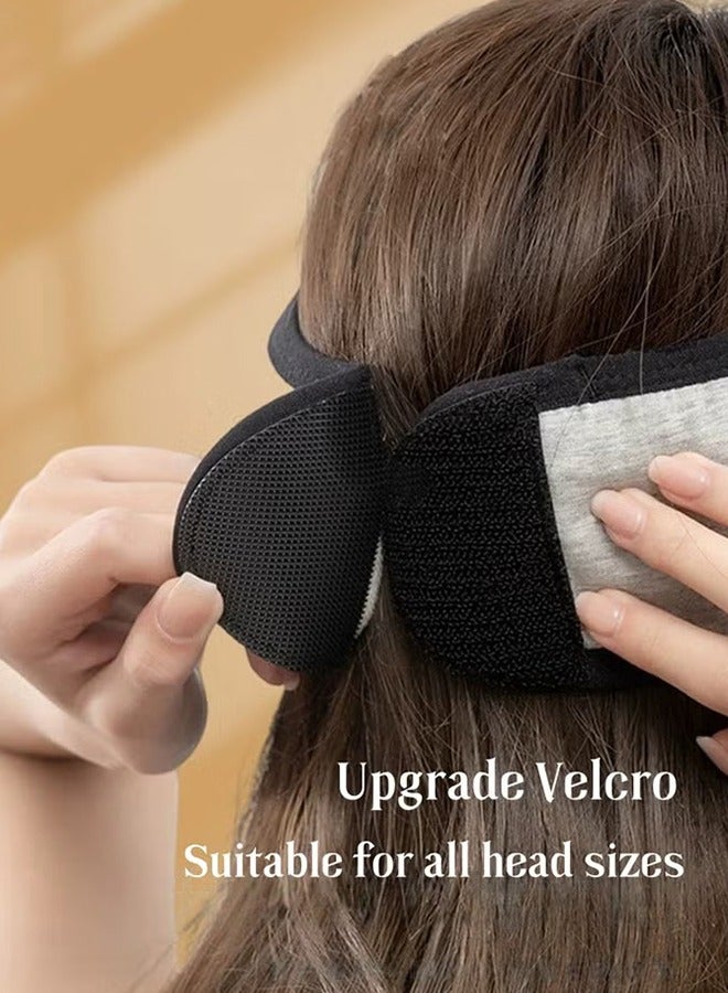 Ocean Adjustable Noise Reduction Earmuffs, Sleep Winter Warm Earmuffs, Soundproofing Cotton Ear Muffs, Ear Protection Head Protection Earmuffs, Fashion Soft and Breathable Ear Defenders for Women and Girls  - Image 3