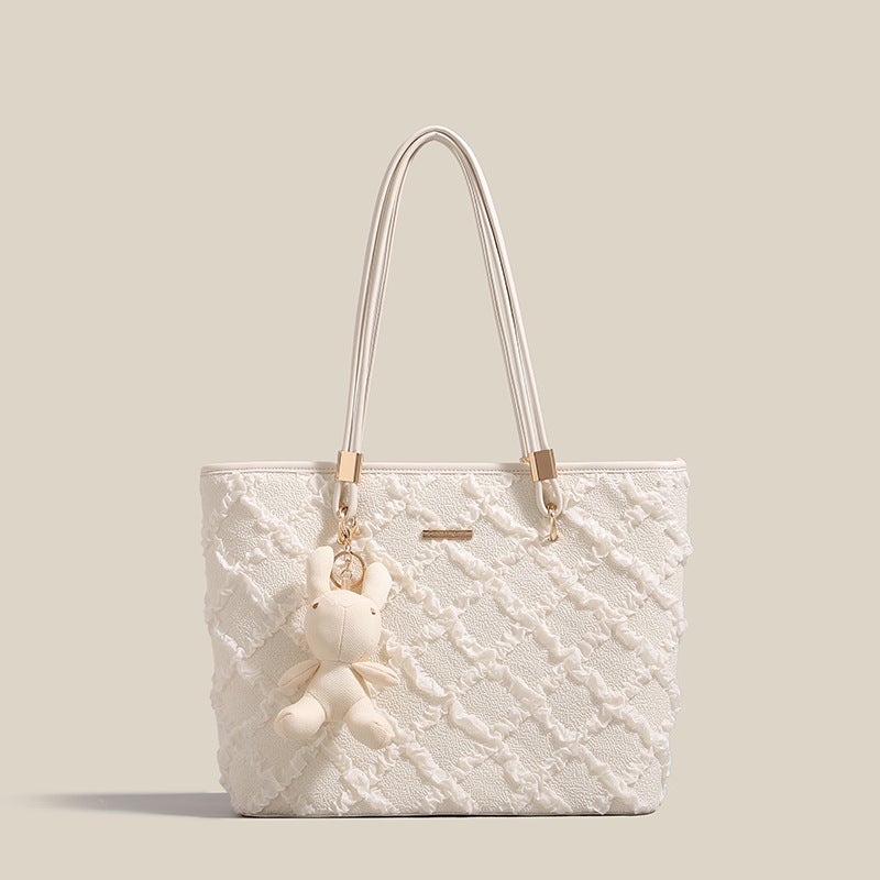Internet Popular New 2024 Tote Bag Women'S High-End High-Capacity Commuting Shoulder Bag All-Match Portable Underarm Bag - Image 2