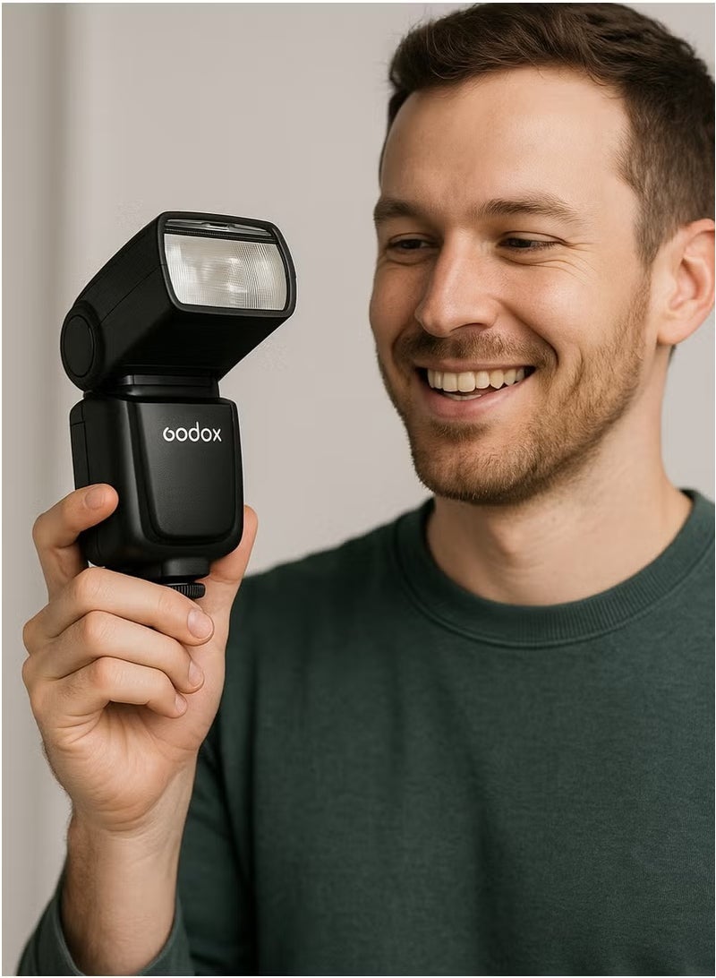 Godox GODOX TT600 Speedlite Flash – High Performance with Built-in 2.4G Wireless Transmission for Canon, Nikon, Pentax, Olympus, and More - Image 2