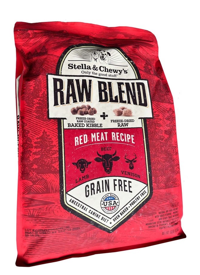 Stella & Chewys Raw Blend Red Meat Dog Food 10Lb  - Image 2