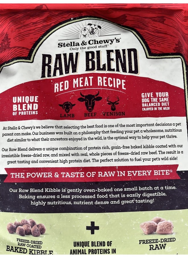 Stella & Chewys Raw Blend Red Meat Dog Food 10Lb  - Image 5