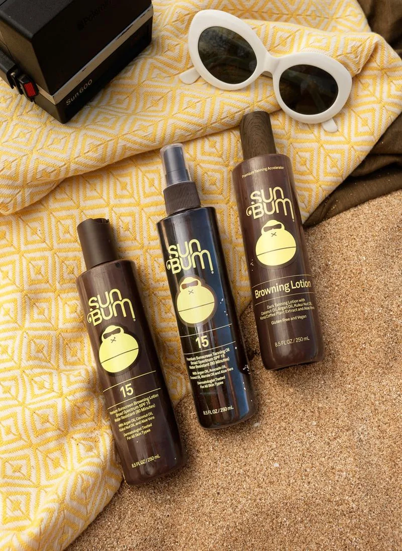سان بوم Sunscreen Browning Lotion Spf 15 8.5 Oz